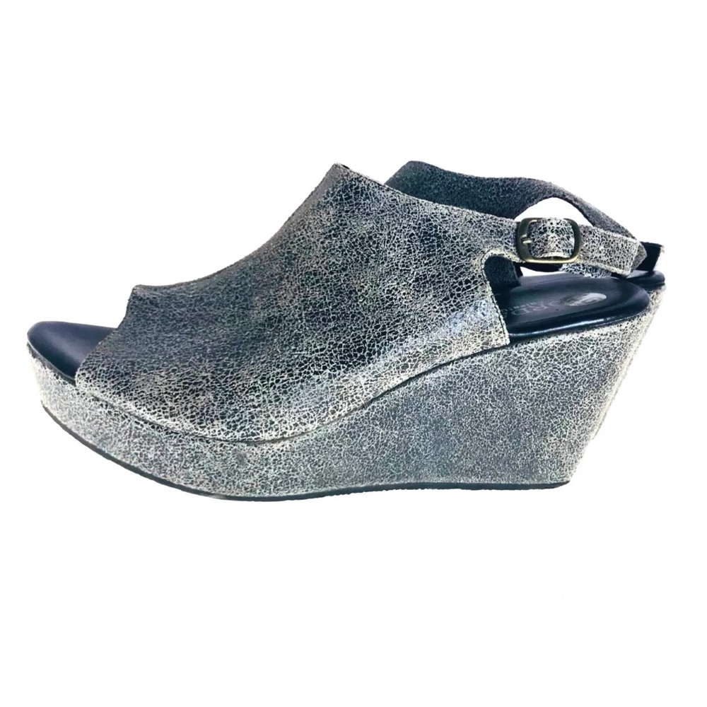 Cordani 🇮🇹 Sandals Crackle Leather Dune Open